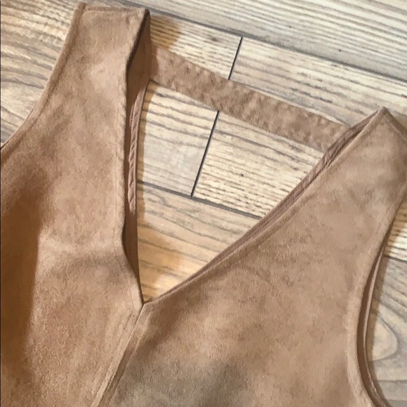 Jack Medium BOHO Suede Tan Dress - Picture 4 of 8